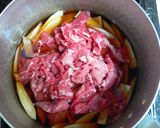 ☆麺つゆDEごぼうと牛肉のしぐれ煮☆作り方2写真