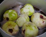 赤ワインで大人の味・無花果のコンポート作り方3写真