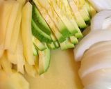 ズッキーニでかき揚げ☆作り方1写真