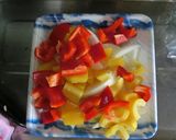 暑い夏に！パプリカのカレー生クリーム入り作り方2写真