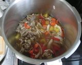 暑い夏に！パプリカのカレー生クリーム入り作り方7写真