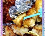 簡単弁当(のり弁)作り方3写真