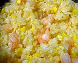 炊飯器で炒める!?海老とコーンの炒飯作り方6写真