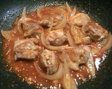 美味*鶏もも肉のバーベキューソース煮込み作り方9写真