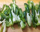 鶏肉と野菜の納豆パスタ作り方5写真