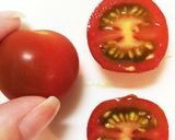 食卓を彩る夏おつまみ☆オクラトマト和え作り方5写真