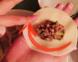 母直伝、白菜と椎茸が決め手！白菜ニラ餃子作り方6写真