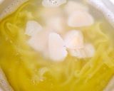 明太子クリームパスタ♡作り方2写真