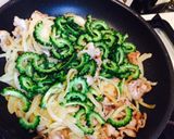 お弁当にも!苦くないゴーヤと豚肉炒め作り方12写真