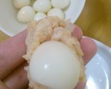 お弁当にも☆うずらの卵のスコッチドエッグ作り方3写真