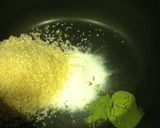 抹茶豆乳寒天　小豆入り作り方2写真