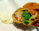 カレー風味のうまうまエッグロール作り方11写真