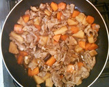 簡単 旬の竹の子と豚肉と野菜の炒め煮作り方10写真