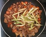 簡単 旬の竹の子と豚肉と野菜の炒め煮作り方11写真
