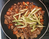 簡単 旬の竹の子と豚肉と野菜の炒め煮作り方11写真