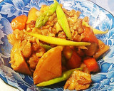 簡単 旬の竹の子と豚肉と野菜の炒め煮作り方12写真