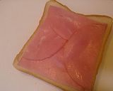 釜あげしらす＆青じそ＆ハムの和風トースト作り方1写真