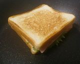 釜あげしらす＆青じそ＆ハムの和風トースト作り方6写真