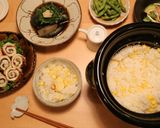 バター香る☆とうもろこしご飯作り方3写真