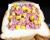 コンビーフチーズトースト作り方6写真