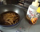 フライパンで作るふきの煮物作り方4写真