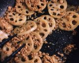 鶏そぼろん♪シャッキリん♪レンコン♪作り方5写真