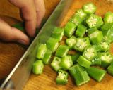 切り餅の山形だし添え☆超簡単夏の一品作り方5写真