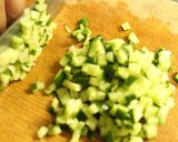切り餅の山形だし添え☆超簡単夏の一品作り方4写真