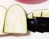 茄子とベーコンのトースト作り方1写真