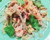 エコ副菜🌱具材費0円⁉️鶏皮カリカリ!もやしひげ根作り方6写真