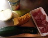 ズッキーニとかぼちゃの煮物ラタトゥイユ作り方1写真
