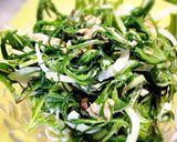 オカヒジキと水菜のシャキシャキサラダ作り方5写真