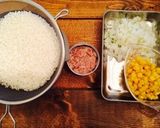 炊飯器にお任せ＊ツナコーンピラフ作り方1写真