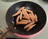 簡単！　サラミの炙り焼き作り方2写真
