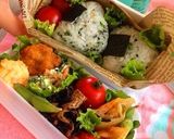 お弁当 盛り付け作り方1写真