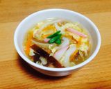 超簡単♪♪彩りかきたま汁作り方8写真