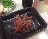 牛肉とイカのピリ辛炒め作り方1写真