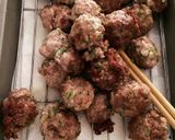 わが家、伝統の肉だんご♪作り方3写真