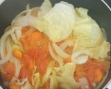 高野豆腐とキャベツのトマト煮作り方4写真