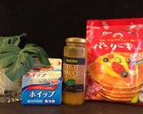 マンゴーパンケーキ(*^^*)作り方1写真