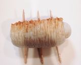 超簡単!梅チーズちくわの磯辺揚げ♡作り方3写真