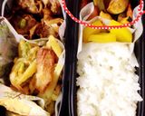 お弁当に☆ズッキーニと夏野菜のケチャ炒め作り方8写真
