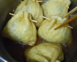 合挽き肉と野菜の巾着煮作り方6写真