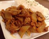 ご飯が進む☆豚肉のカレーチャップ(炒り豚作り方7写真