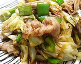 シャキシャキきゃべつ◆回鍋肉みそ炒め◆作り方4写真