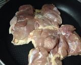 鶏モモ肉の玉ねぎソース焼き作り方3写真