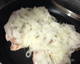 鶏モモ肉の玉ねぎソース焼き作り方4写真