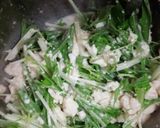 簡単！豆腐＆水菜のマヨポンわさび和え♡作り方7写真