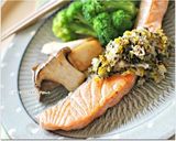 サーモンステーキ 高菜おろしソース作り方3写真