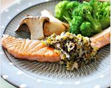 サーモンステーキ 高菜おろしソース作り方4写真
